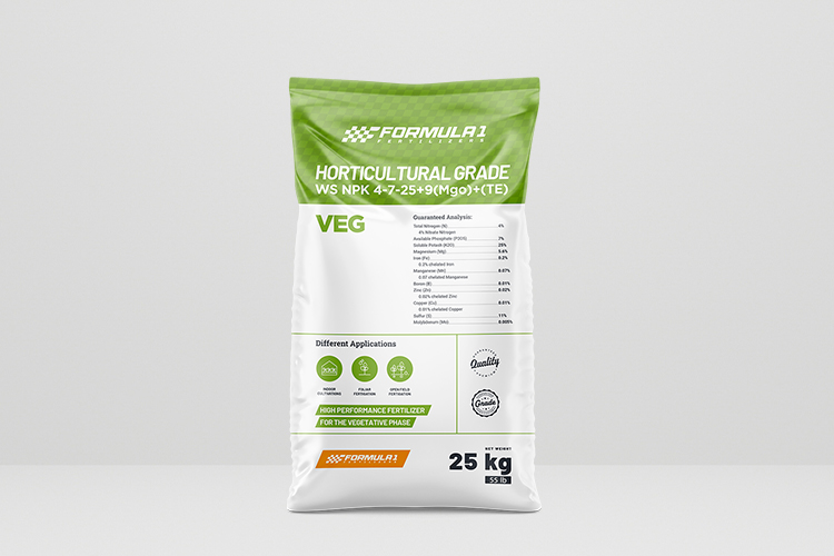 Formula 1 Veg 25 kg