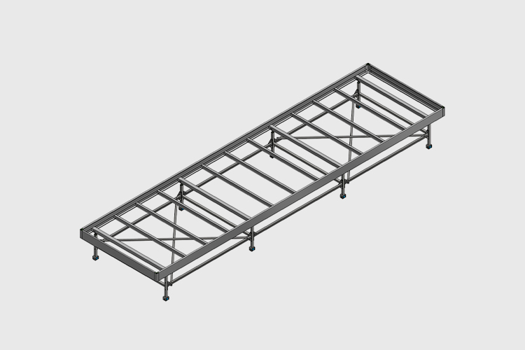 KG Systems Rolling Bench Render