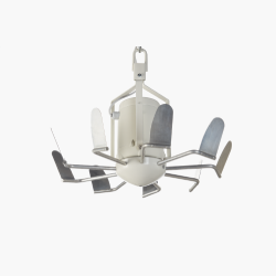 The Nivolator consist of nine raised blades producing a special conical concentrically directed air stream.