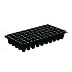 Made almost entirely from recycled materials, these trays optimize plant growth, enabling efficient management of water and nutrients.